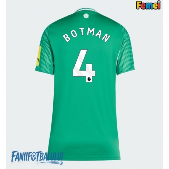 Newcastle United Sven Botman #4 Tricou Fotbal Replică 2025-26 Femei Deplasare